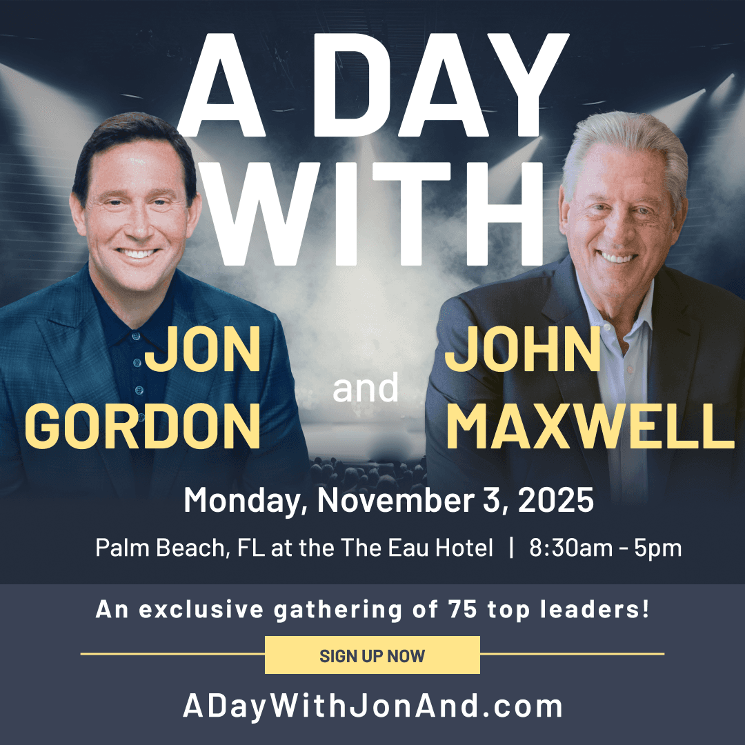 A DAY WITH Jon and John Maxwell